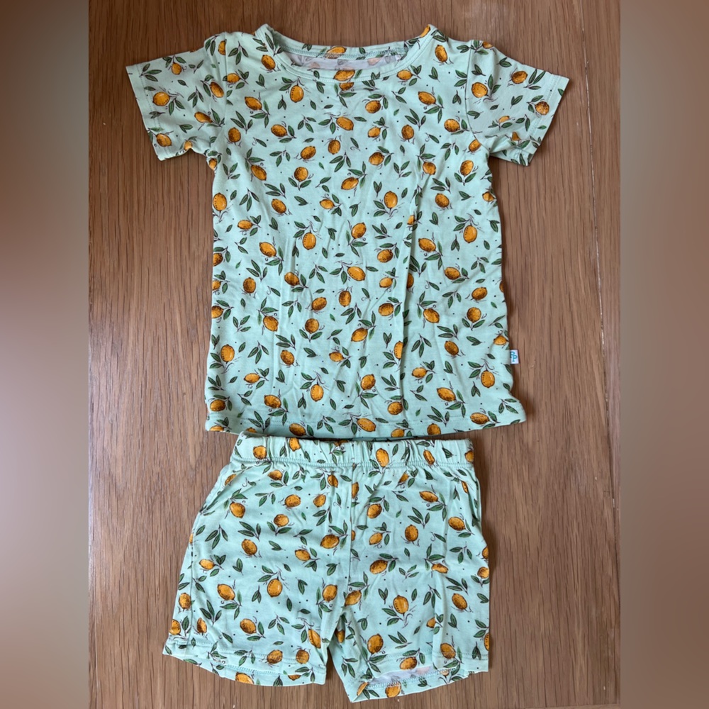 Posh Peanut Short Sleeve Short Pajamas
18-24 months / Green
